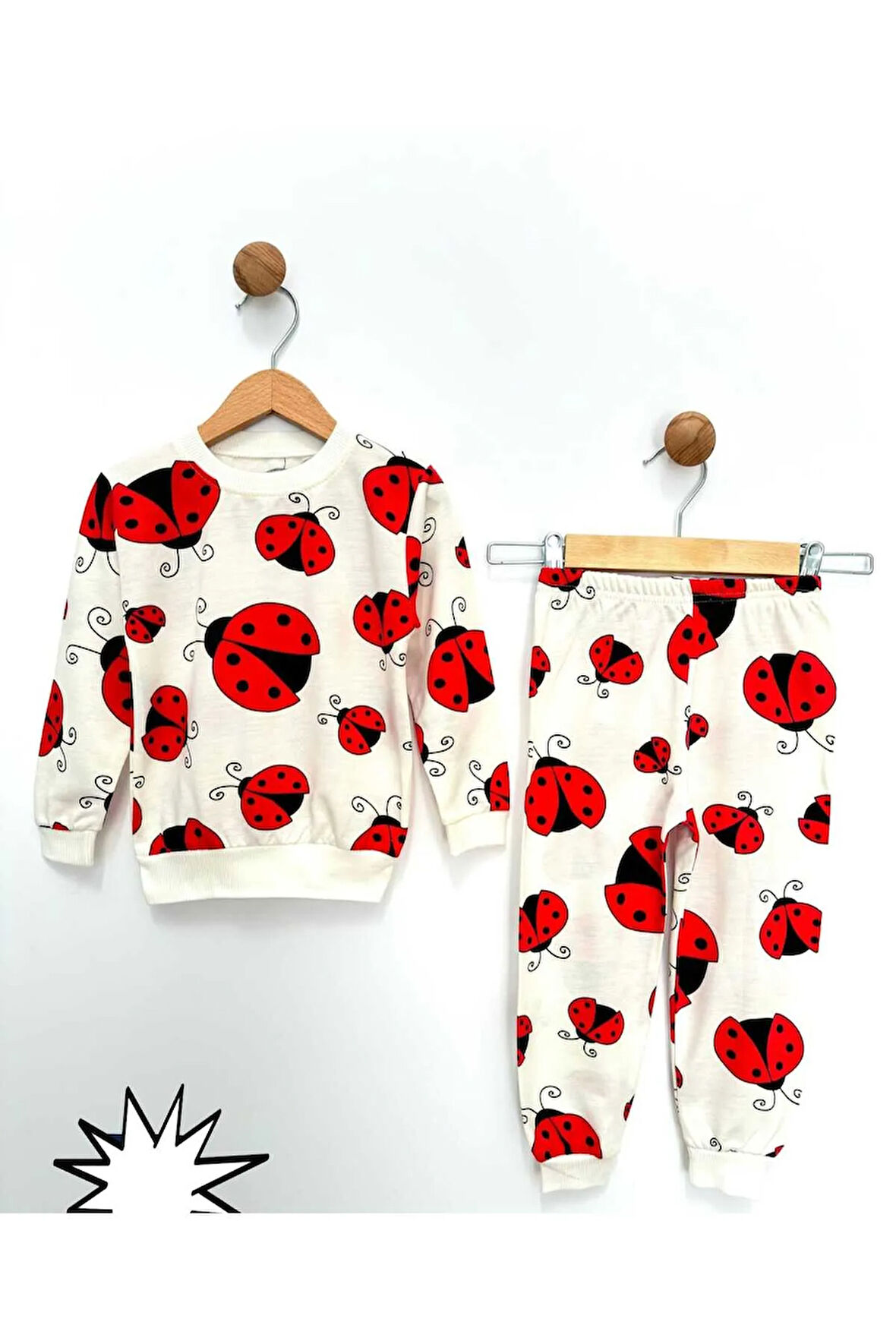 7-10 Yaş İki İp Süper Kahramanlar Pijama Takımı