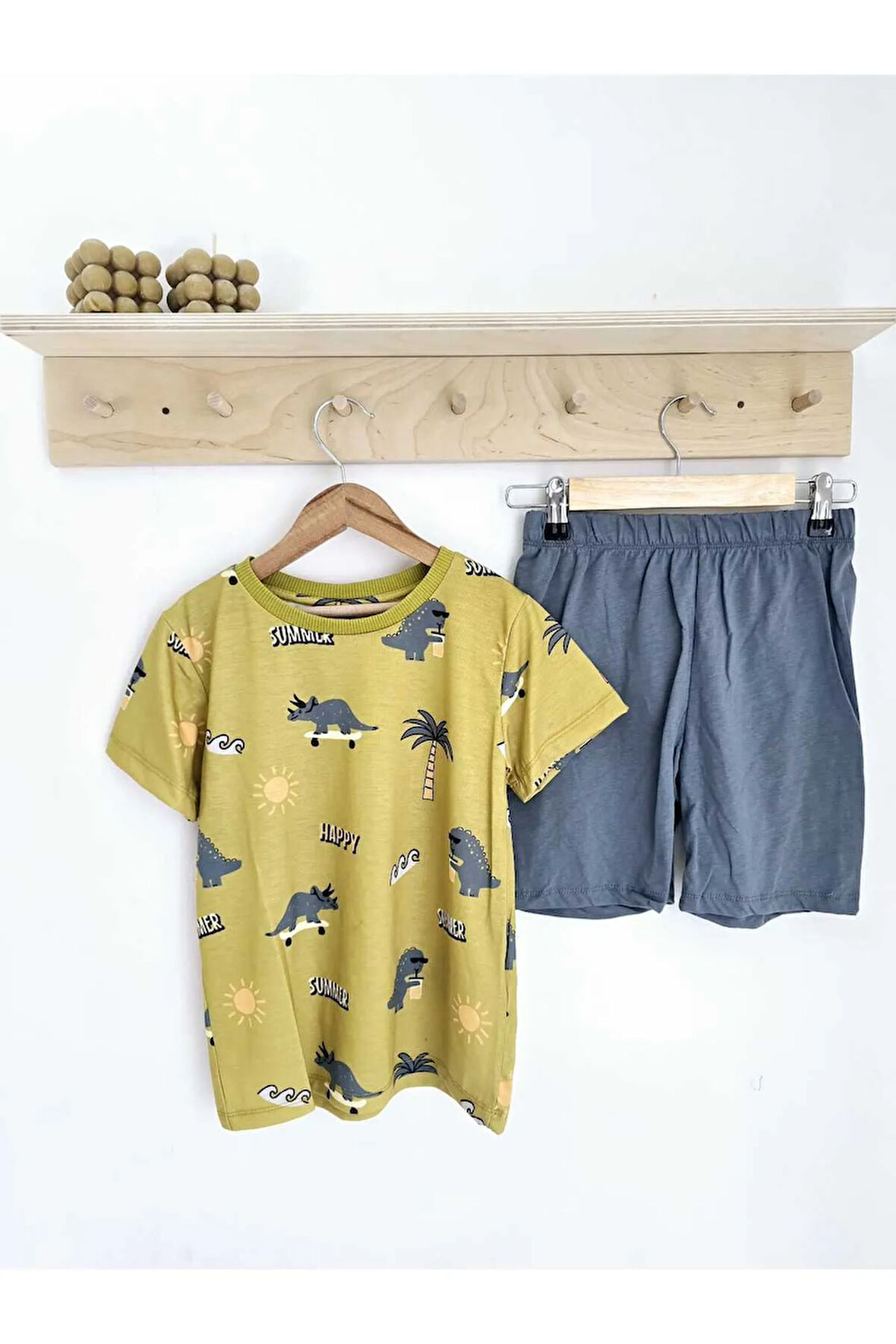 Unısex Çocuk Şortlu Takım