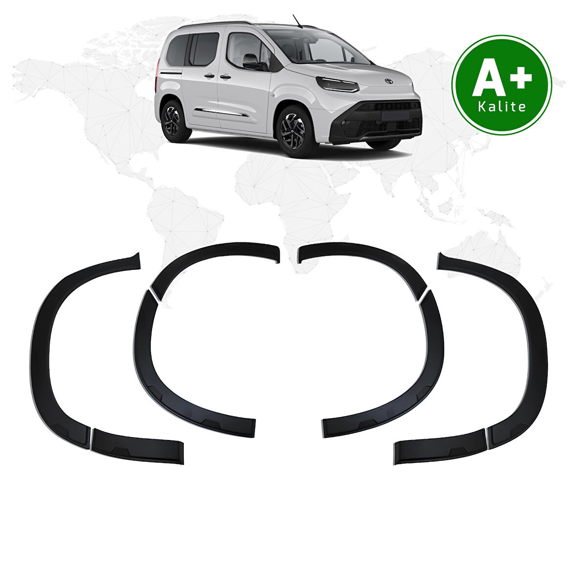 Toyota Proace City Dodik Seti 8 Parça 2024 Model ve Sonrası