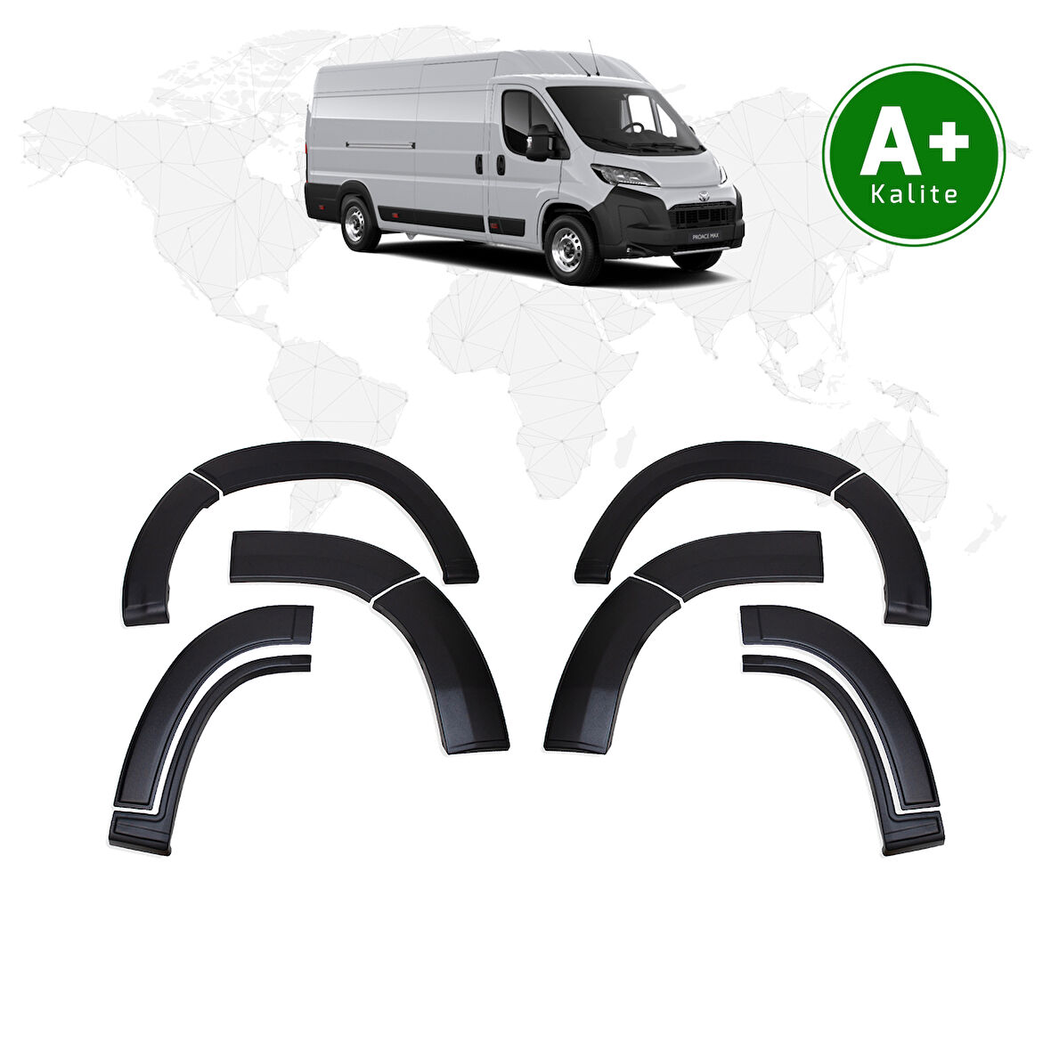 Toyota Proace Max Dodik Seti 12 Parça 2024 Model Ve Sonrası