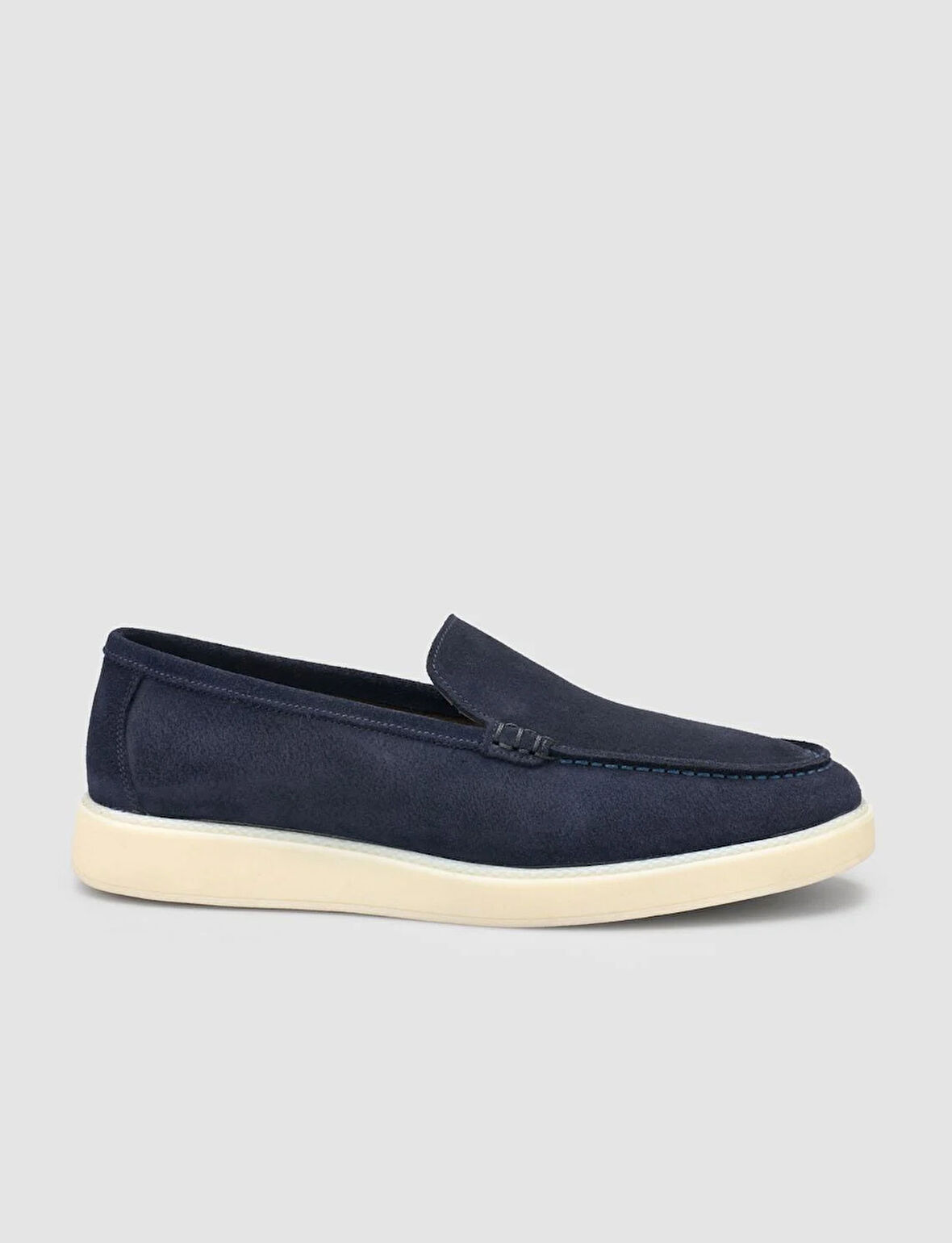 Süet Lacivert Erkek Loafer Ayakkabı