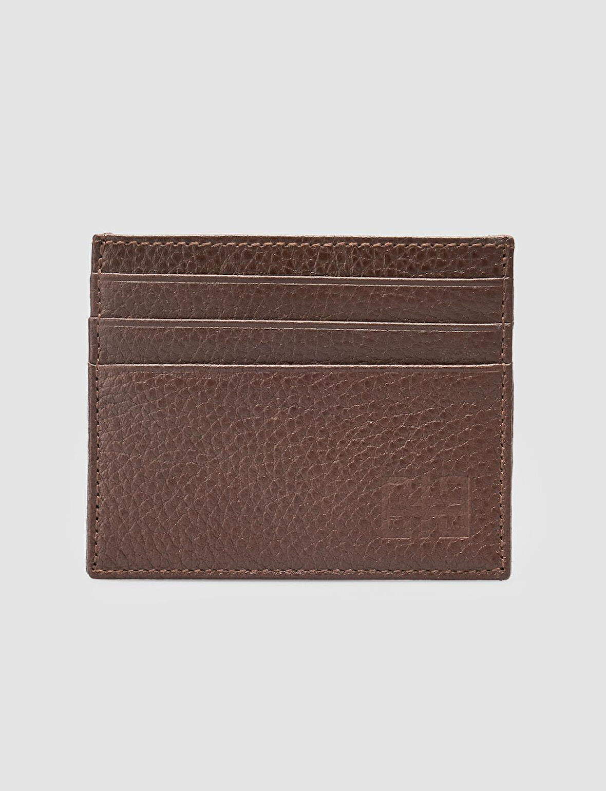 Cabani %100 Hakiki Deri Kahverengi Unisex Kartlık