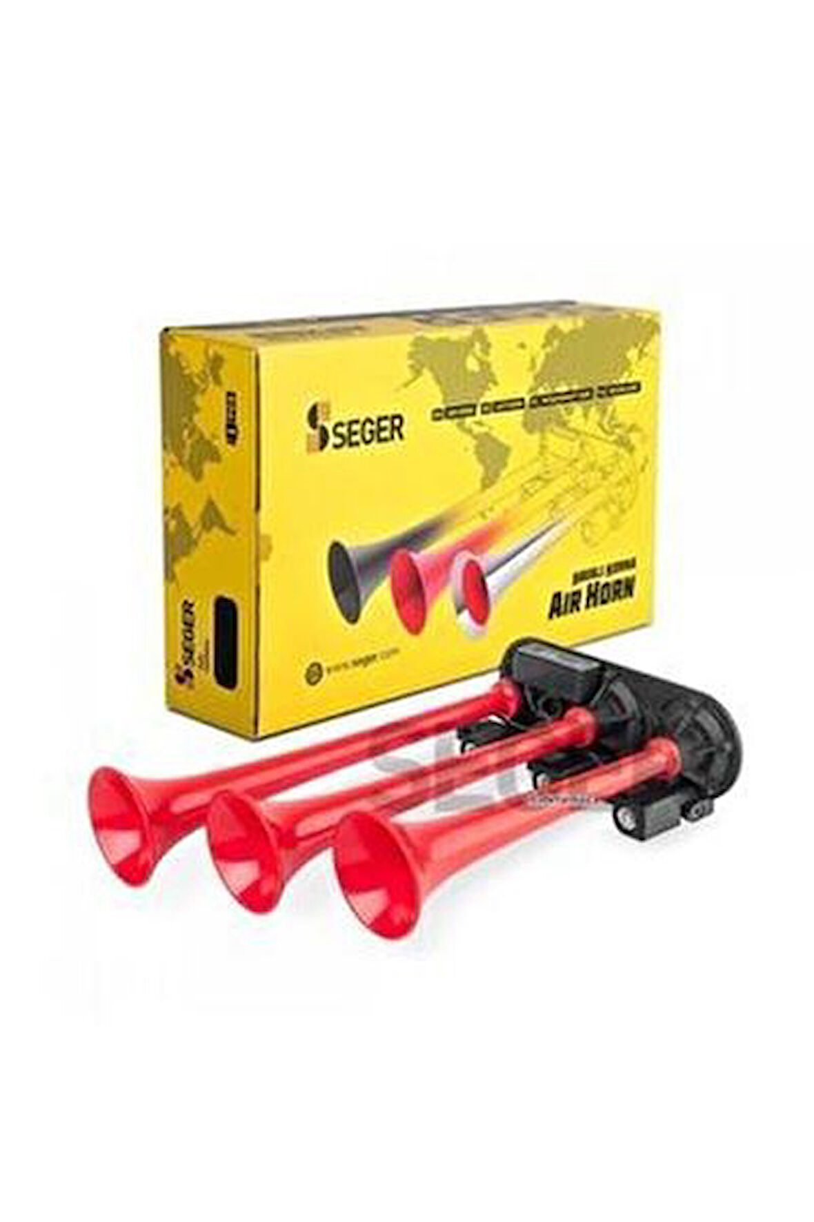 ÜÇ BORULU, MELODİLİ 24V  (DALİ DALİ, PLASTİK BORULU)