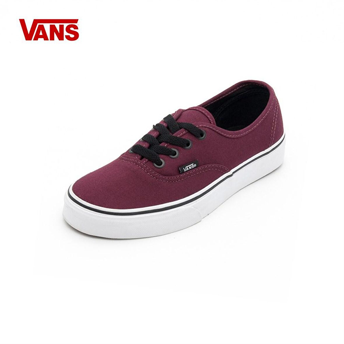 BORDO Kadın Keten Ayakkabı VQER5U8 VANS AUTHENTIC 