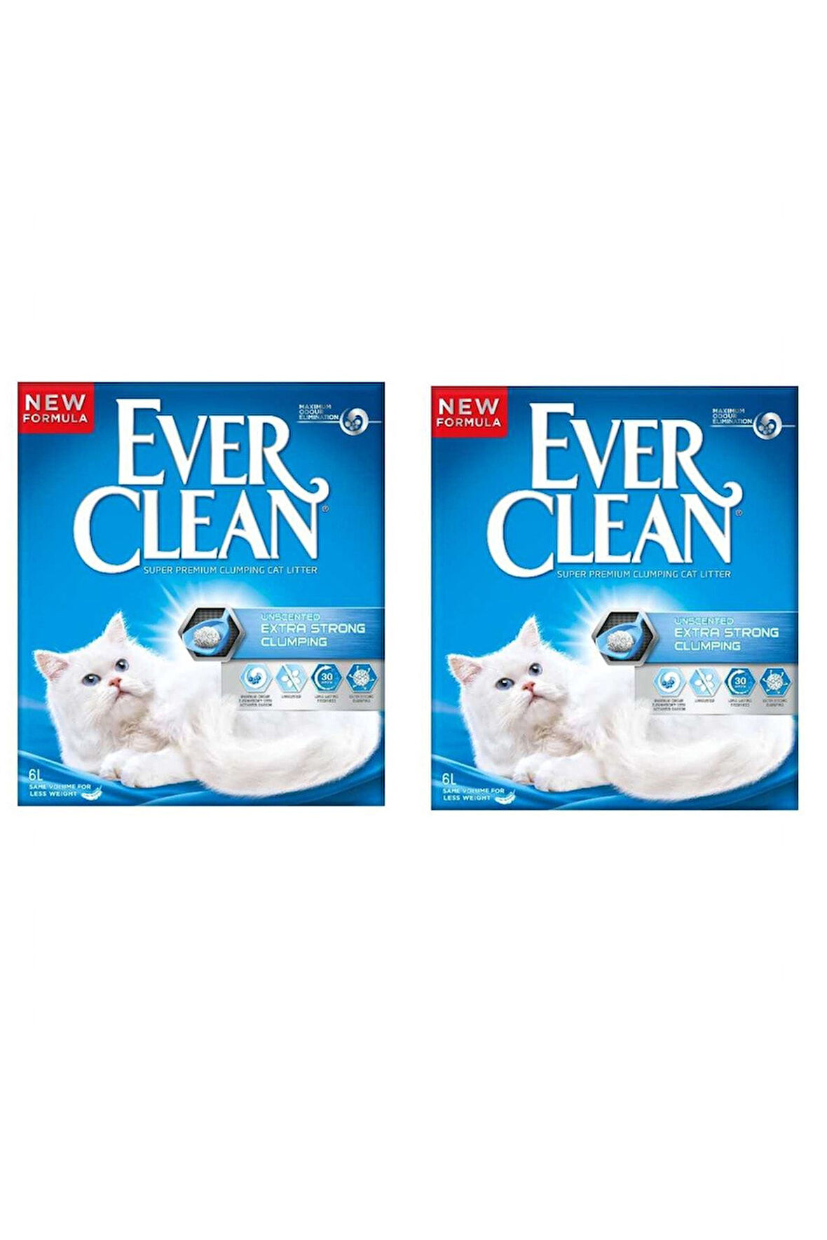 Ever Clean Unscented Kedi Kumu 10 Lt X 2 Adet