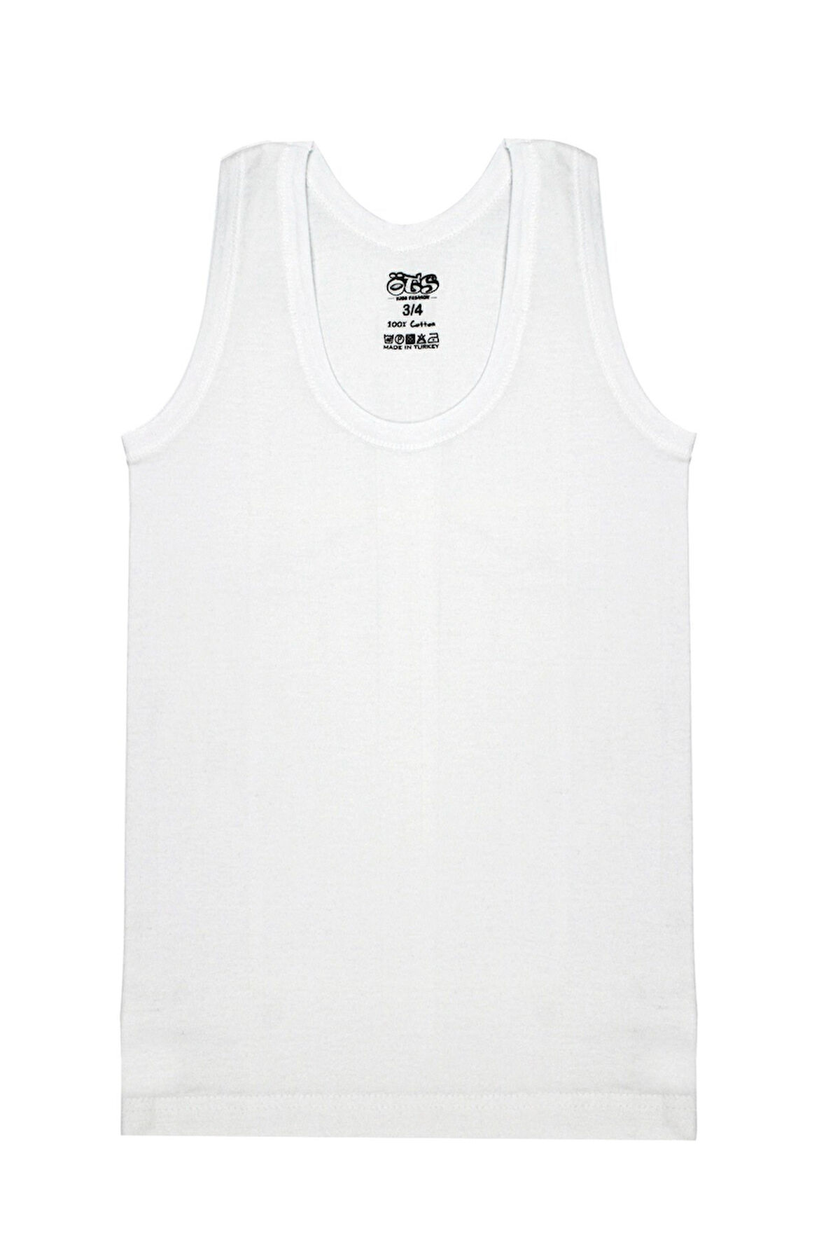 Öts Erkek Çocuk Atlet Süprem (%100 Pamuk)