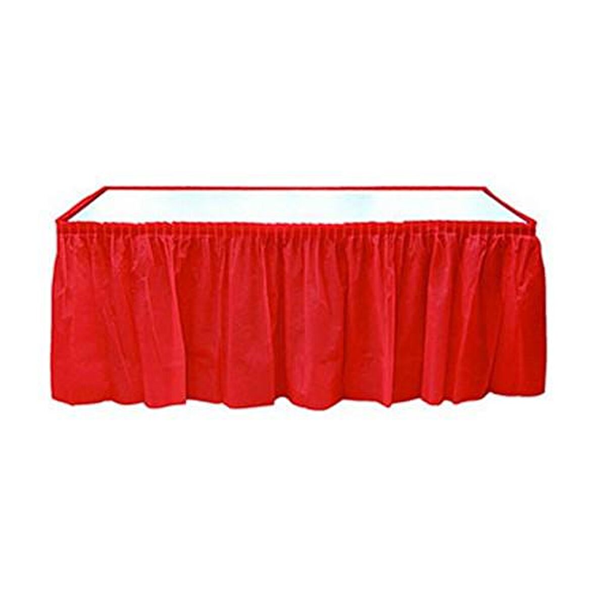 MASA ETEĞİ PLASTİK KIRMIZI