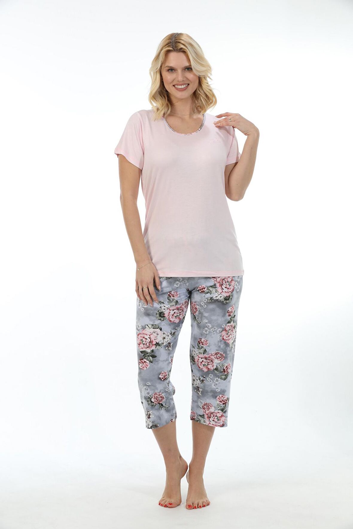 Etoile Bambu Kadın Kapri Takım Pijama 71027