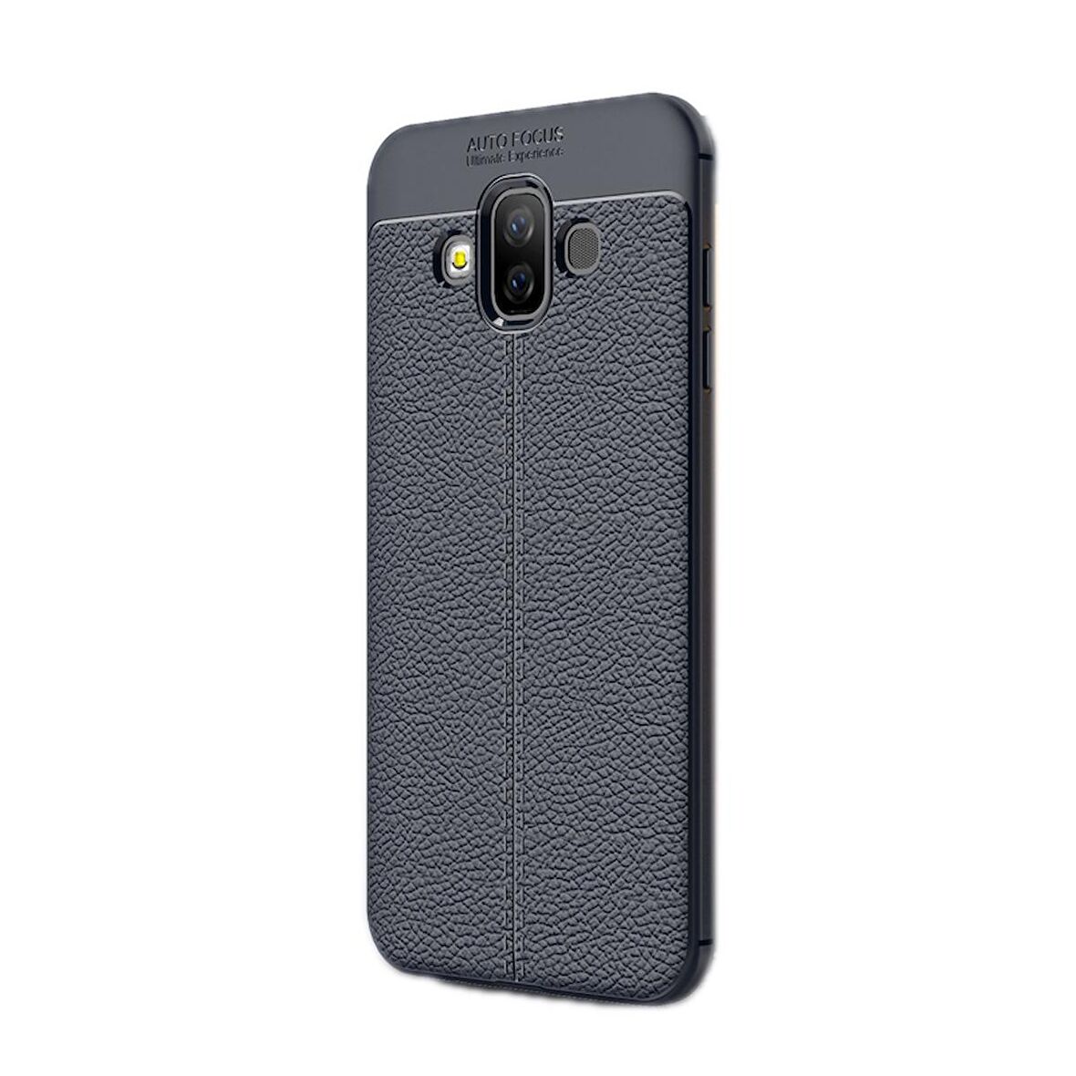 Gpack Samsung Galaxy J7 Duo Kılıf Niss Silikon Deri Dokunuşlu