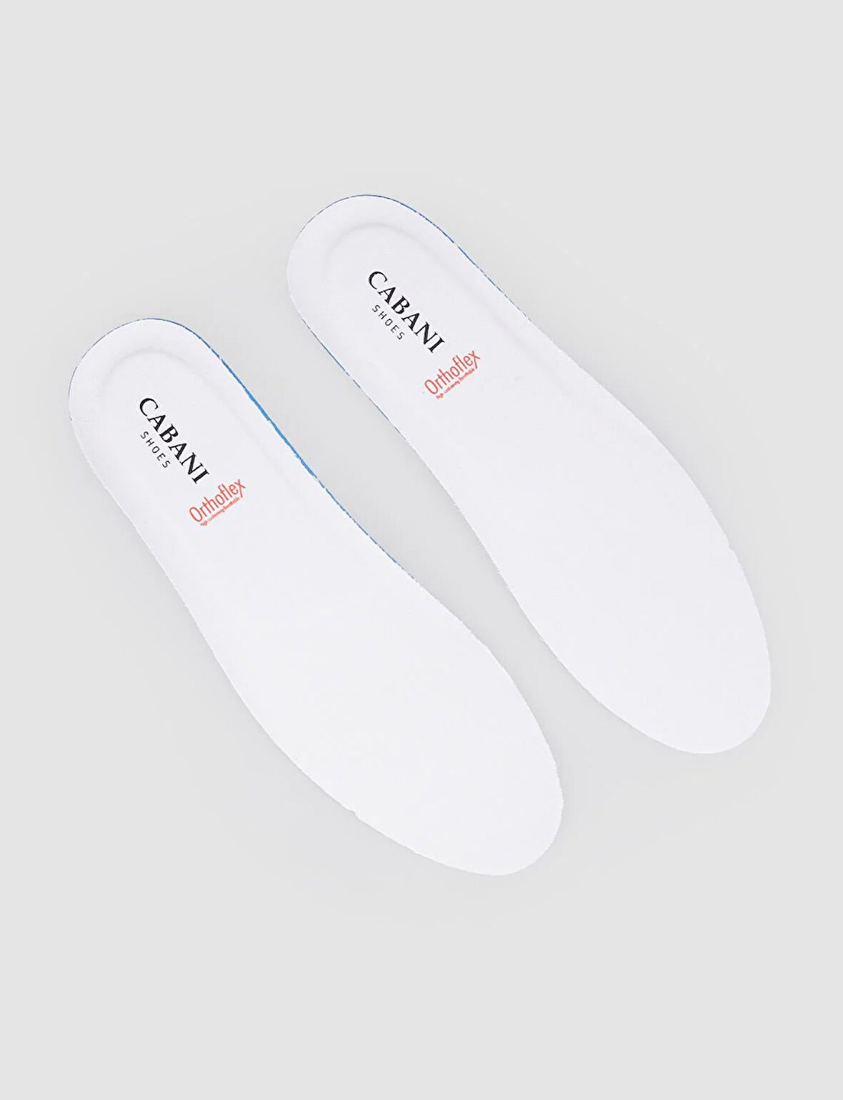 Cabani OrthoFlex Cotton Kaplamalı Beyaz Erkek Tabanlık