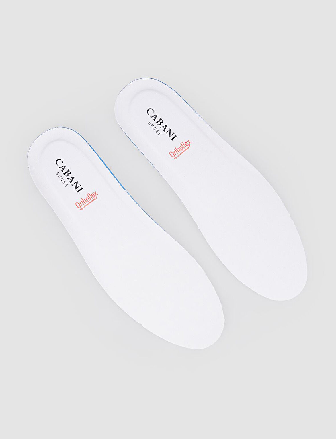 Cabani OrthoFlex Cotton Kaplamalı Beyaz Erkek Tabanlık
