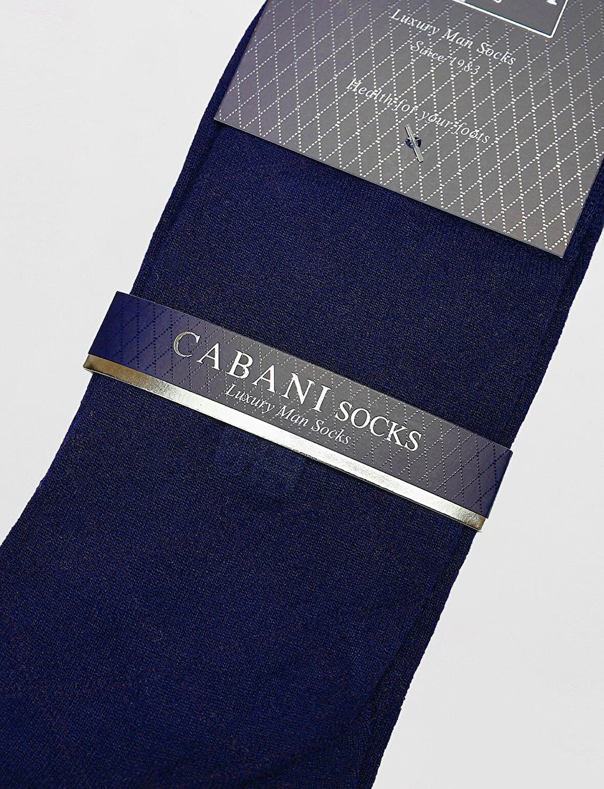 Cabani Lacivert Erkek Merserize Çorap