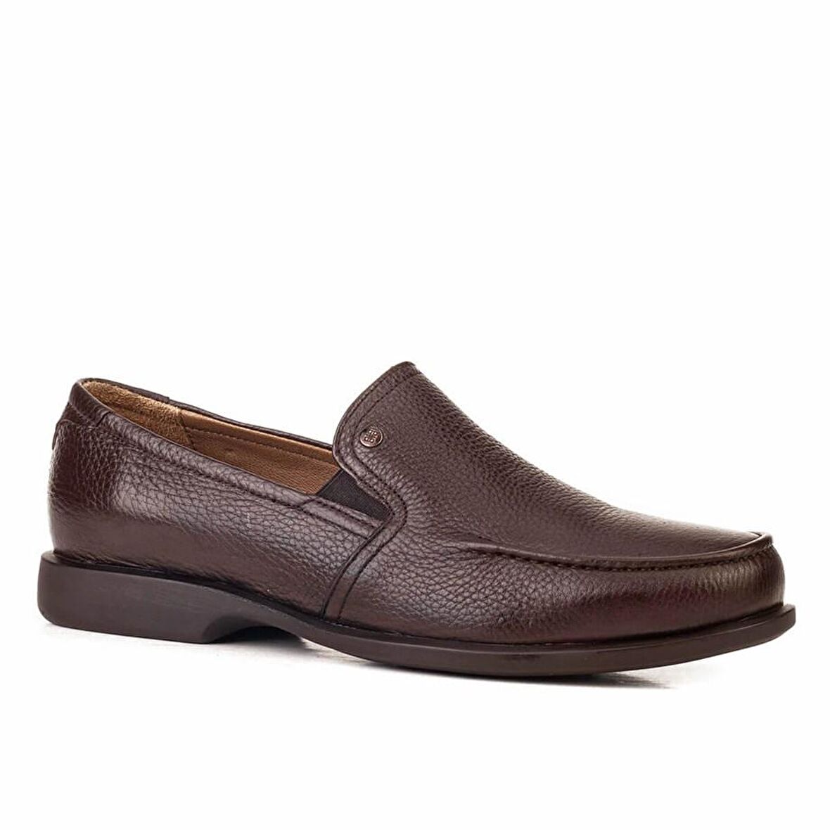 Cabani Gerçek Geyik Derisi Kaymaz Taban Bağcıksız 