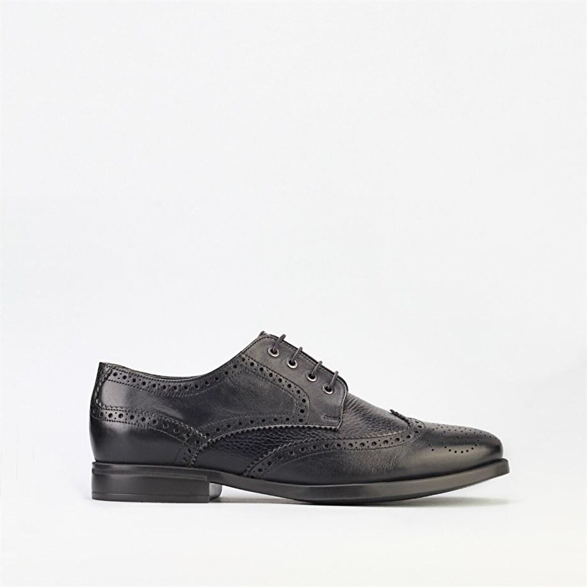 Cabani Hakiki Deri Siyah Erkek Ayakkabı