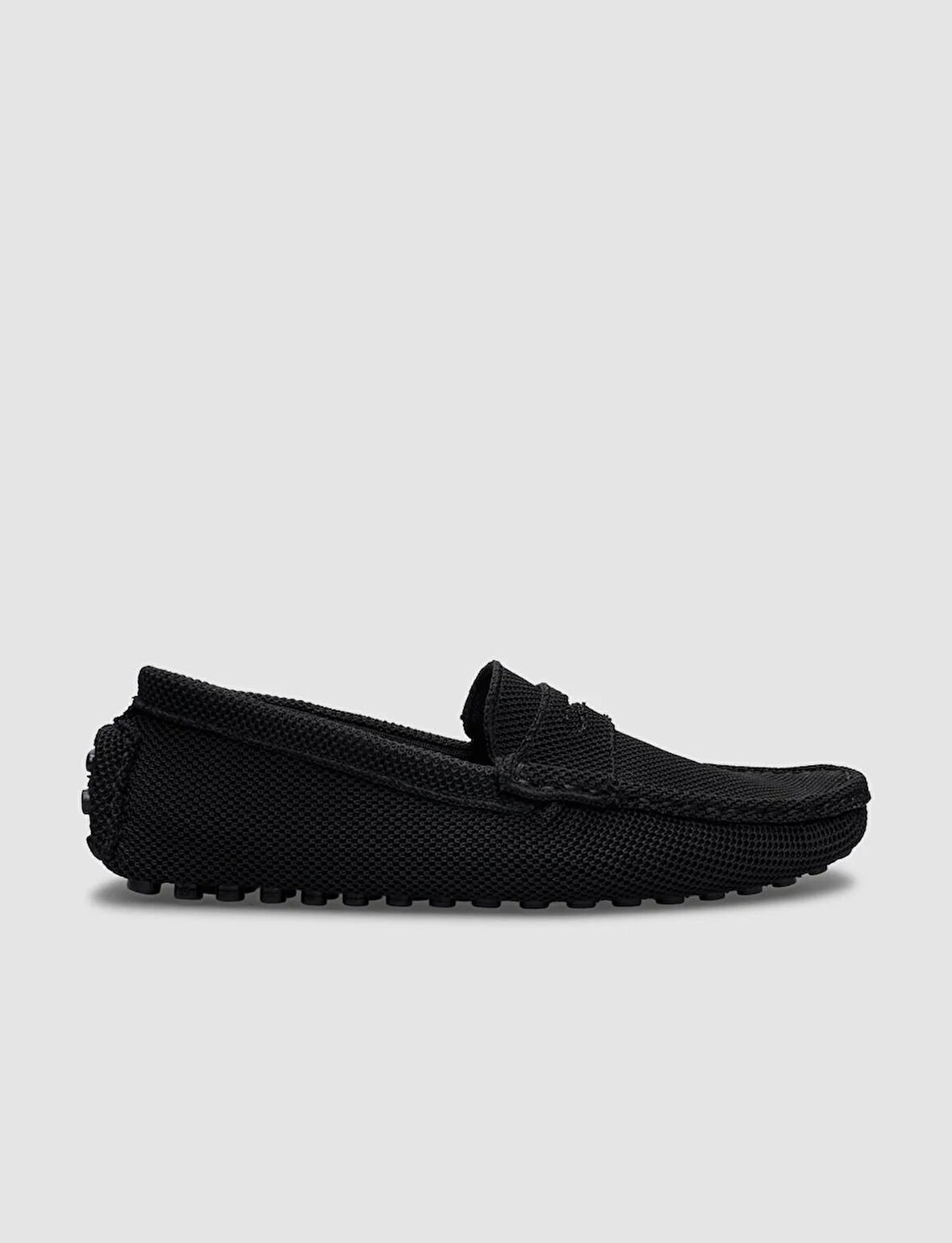 Nefes Alabilen Kumaş Siyah Erkek Loafer