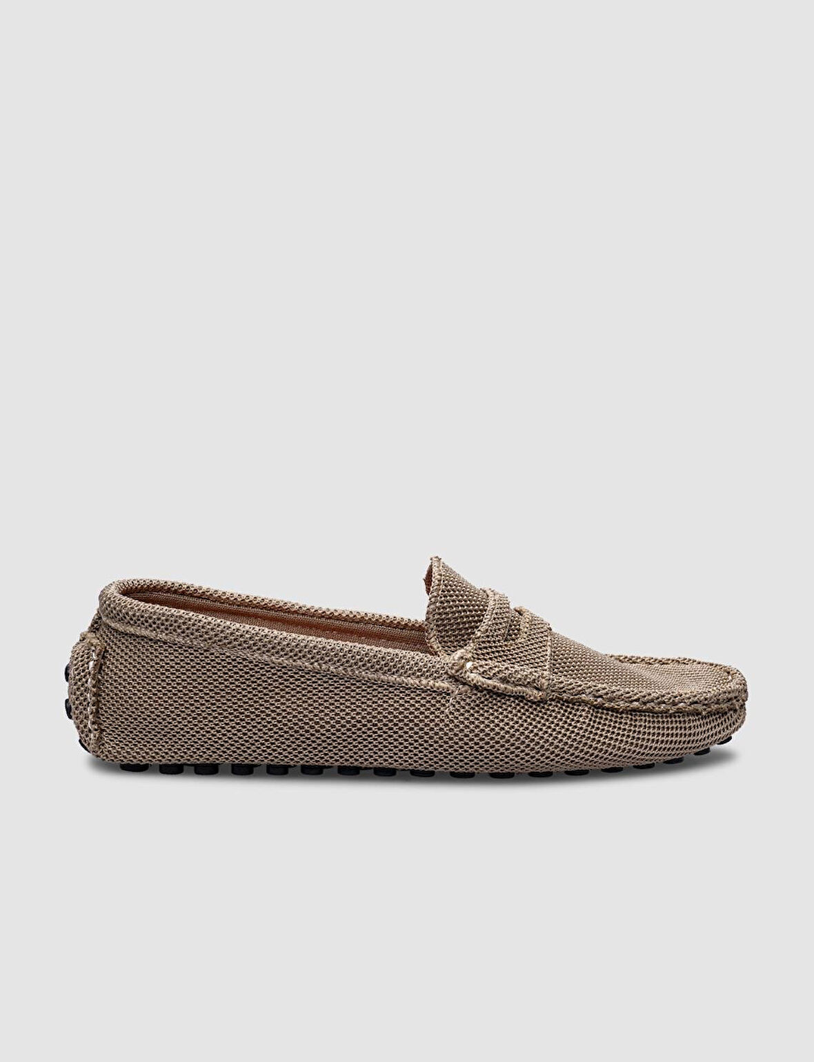 Cabani Triko Vizon Erkek Loafer