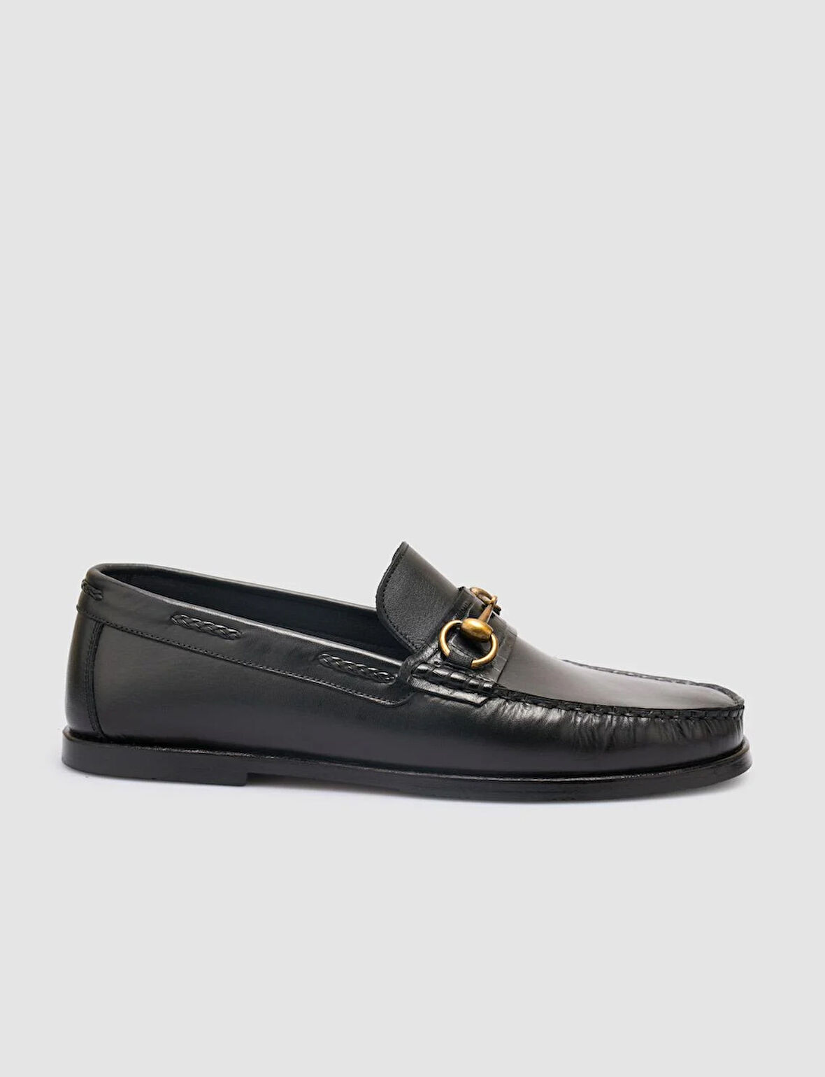 Cabani %100 Hakiki Deri Siyah Erkek Loafer