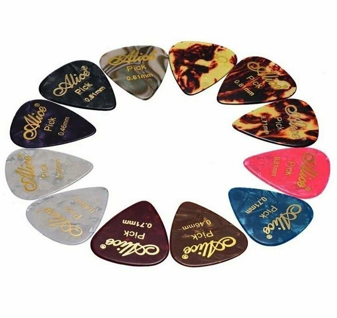 Alice AP12A Gitar Penası 12li Set 0,46mm