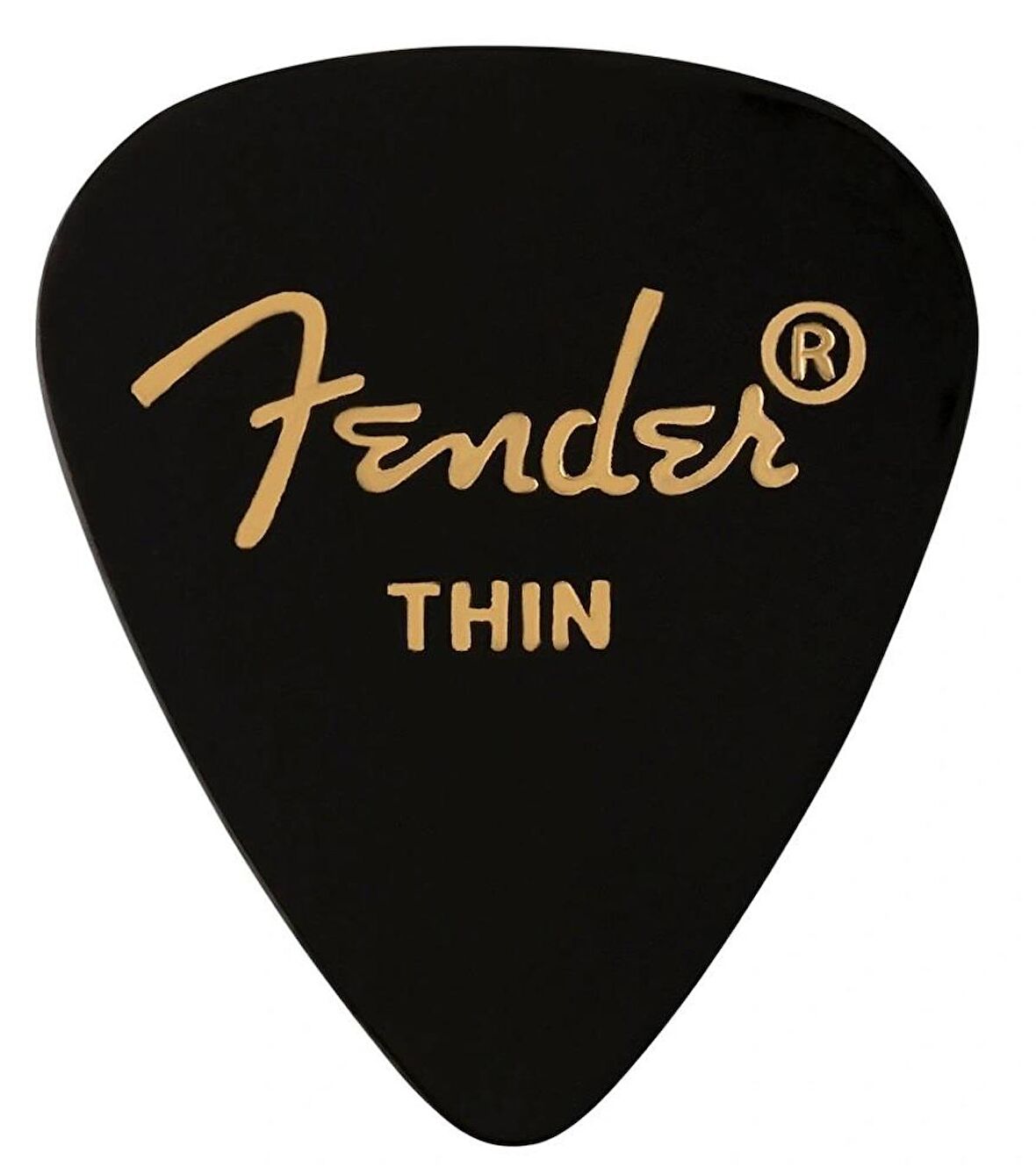 Fender 351 Thin 1 Adet Gitar Penası Siyah Shape Premium Pick