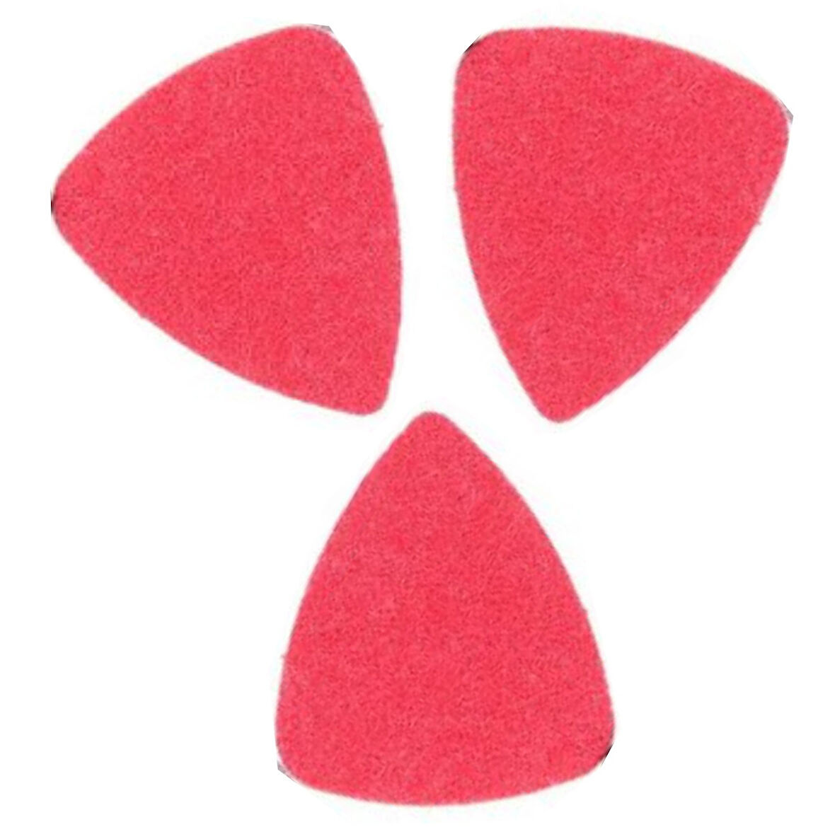 DG01-3RD Keçe Ukulele Penası Kırmızı (3 Adet) 3mm. Keçe Gitar Penası