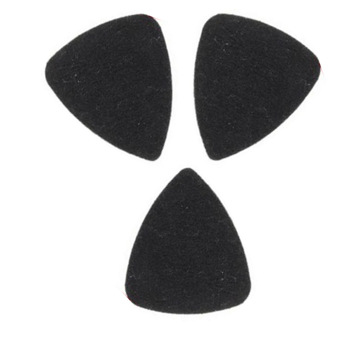 DG01-3BK Keçe Ukulele Penası Siyah (3 Adet) 3mm. Keçe Gitar Penası