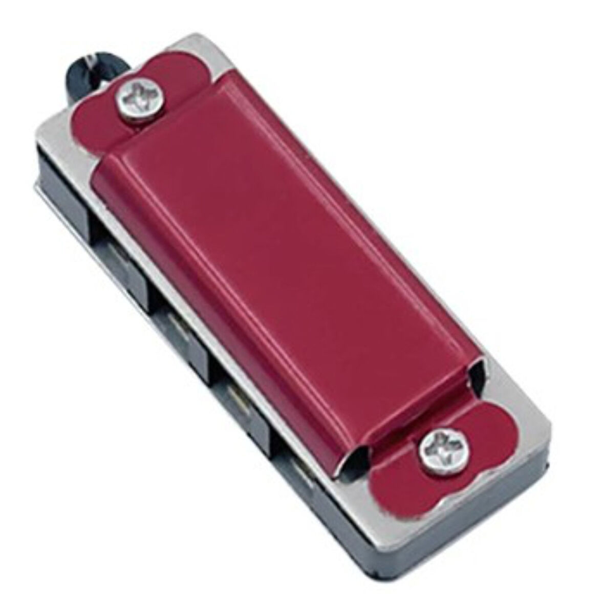 M141RD Mini Mızıka Kolye Zincir Dahil 4 Delik Kırmızı