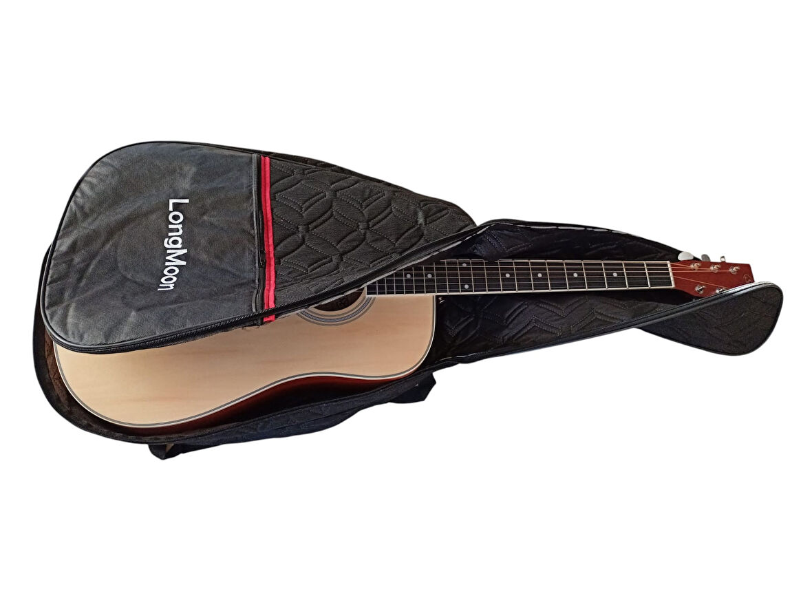 LongMoon BS200A Akustik Gitar Kılıfı Elyaf