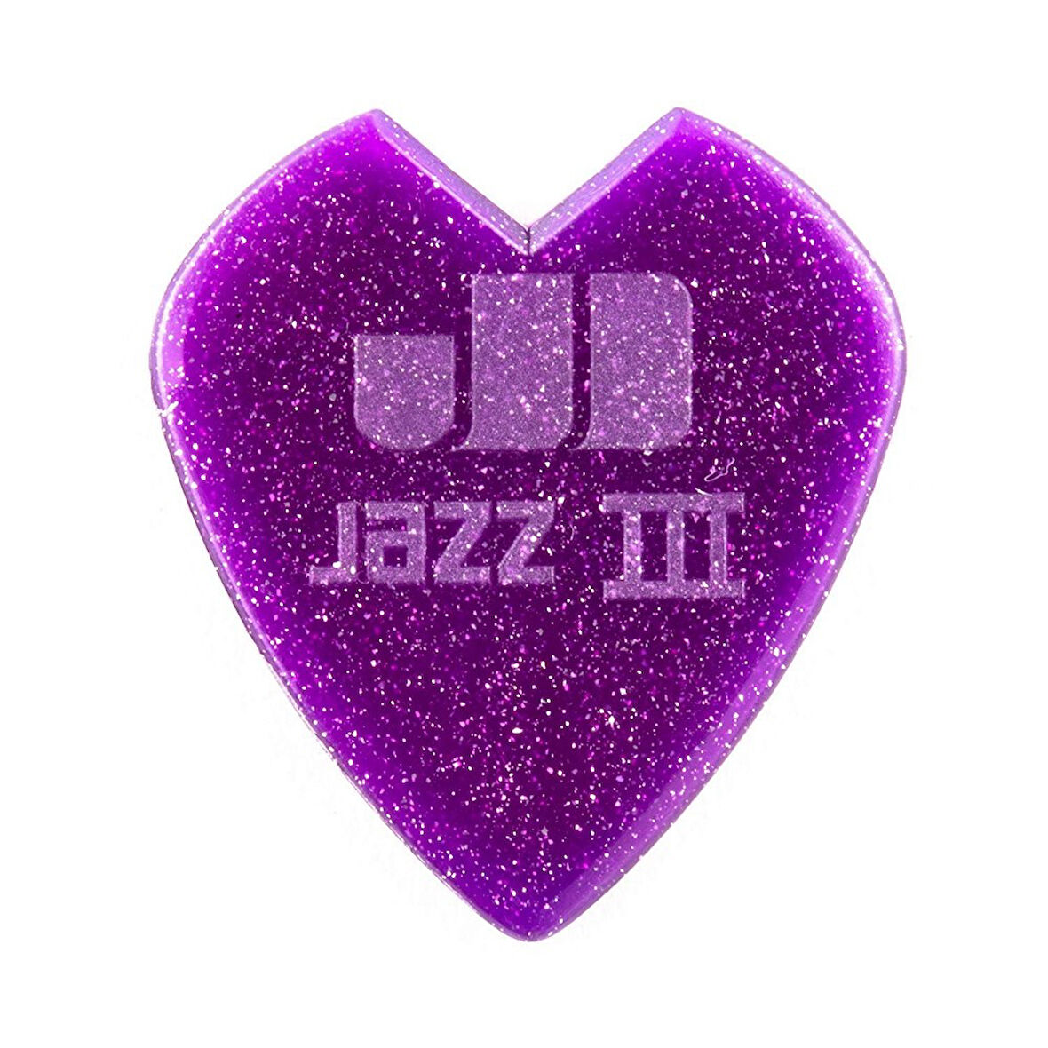 Jim Dunlop 47RKH3NPS Jazz III Purple Sparkl Pena 1 Adet Kirk Hammett Signature 