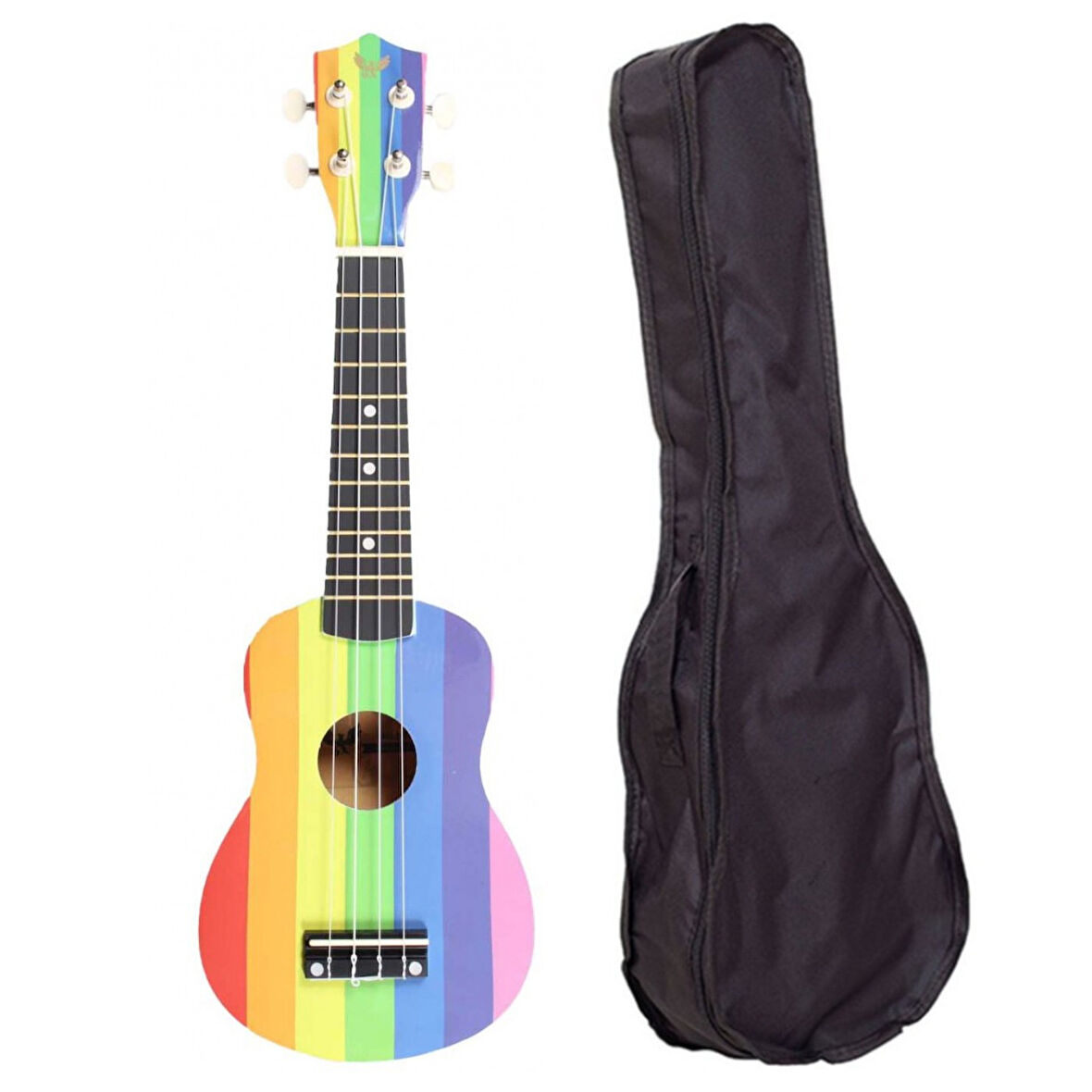 Angel AUK21-CSL Soprano Ukulele Kılıflı