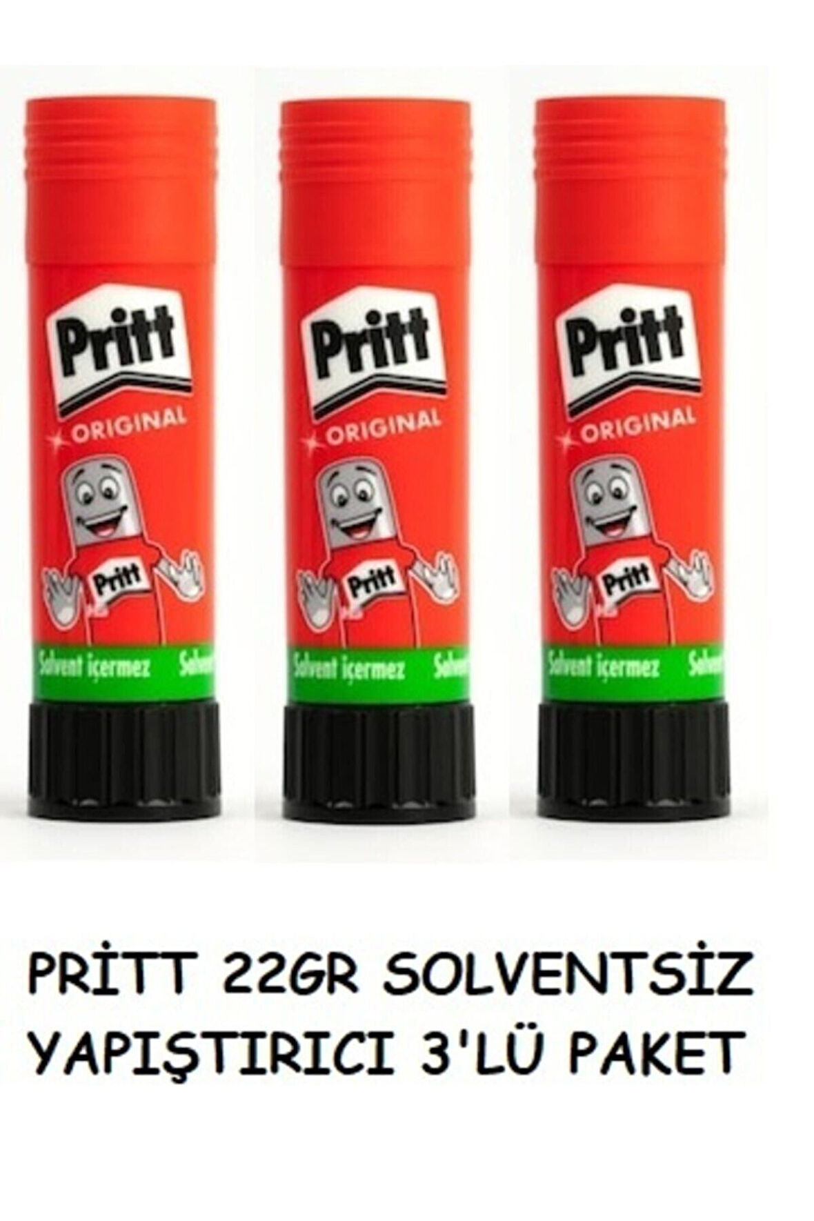 21 gr Stick Yapıştırıcı 3'lü Paket