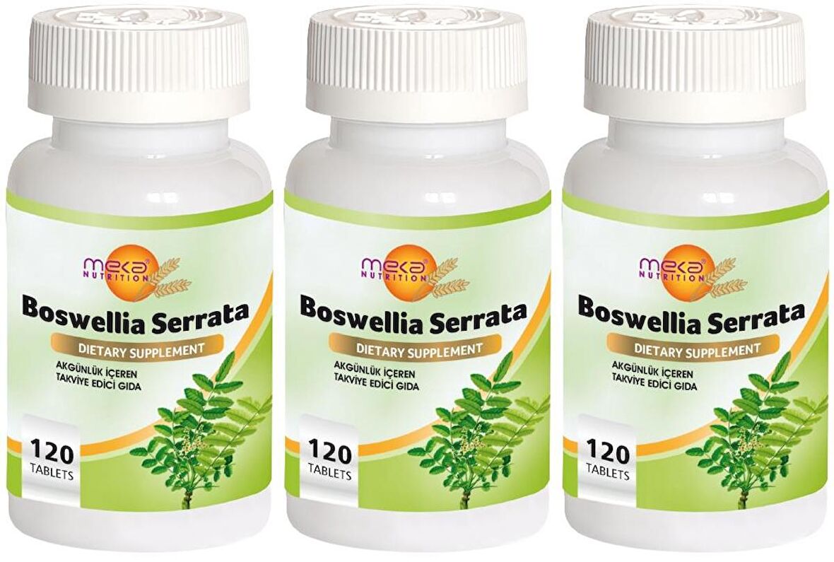 Akgünlük 3x120 Tablet Boswellia Serrata 740 Mg
