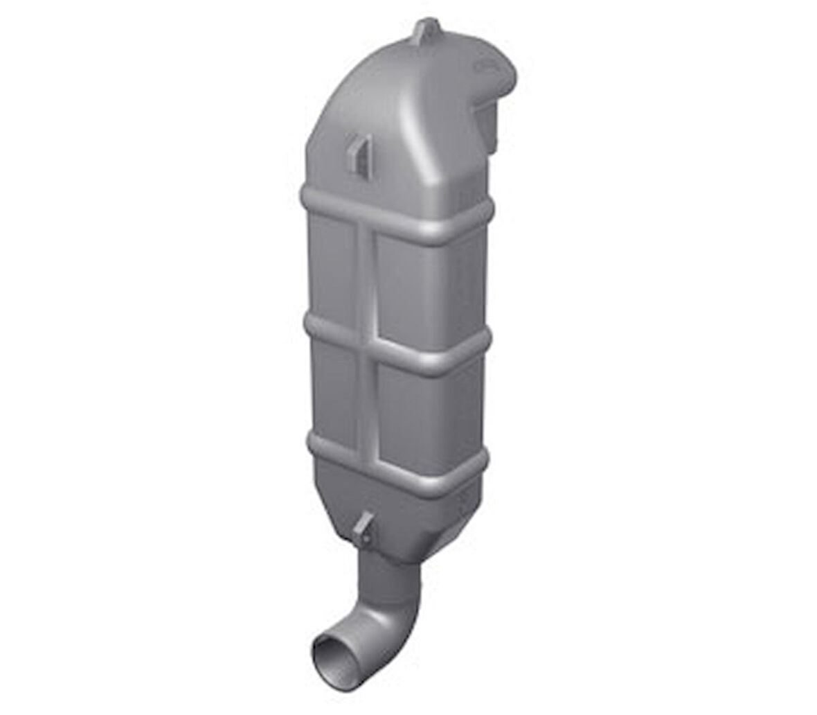 Goose neck LT60. 60 mm 2 3/8"