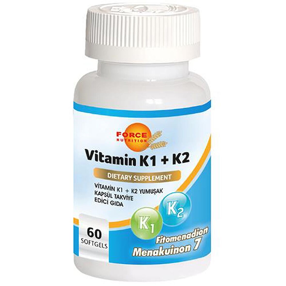K1 Vitamini K2 Vitamini 60 Softgel