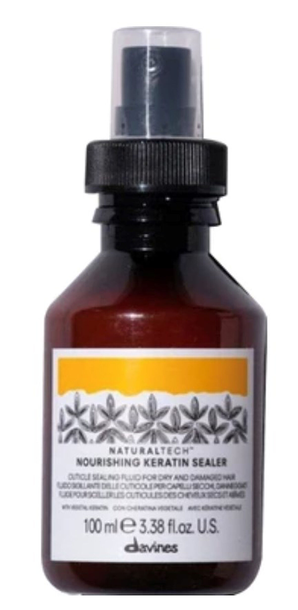 Davines Nourishing Keratin Booster Ağır Hasarlı Saçlar için Güçlendirici Serum 100 ml