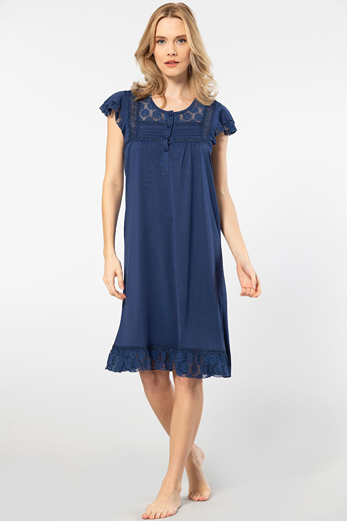 Türen Kadın Gecelik 3284/Lacivert