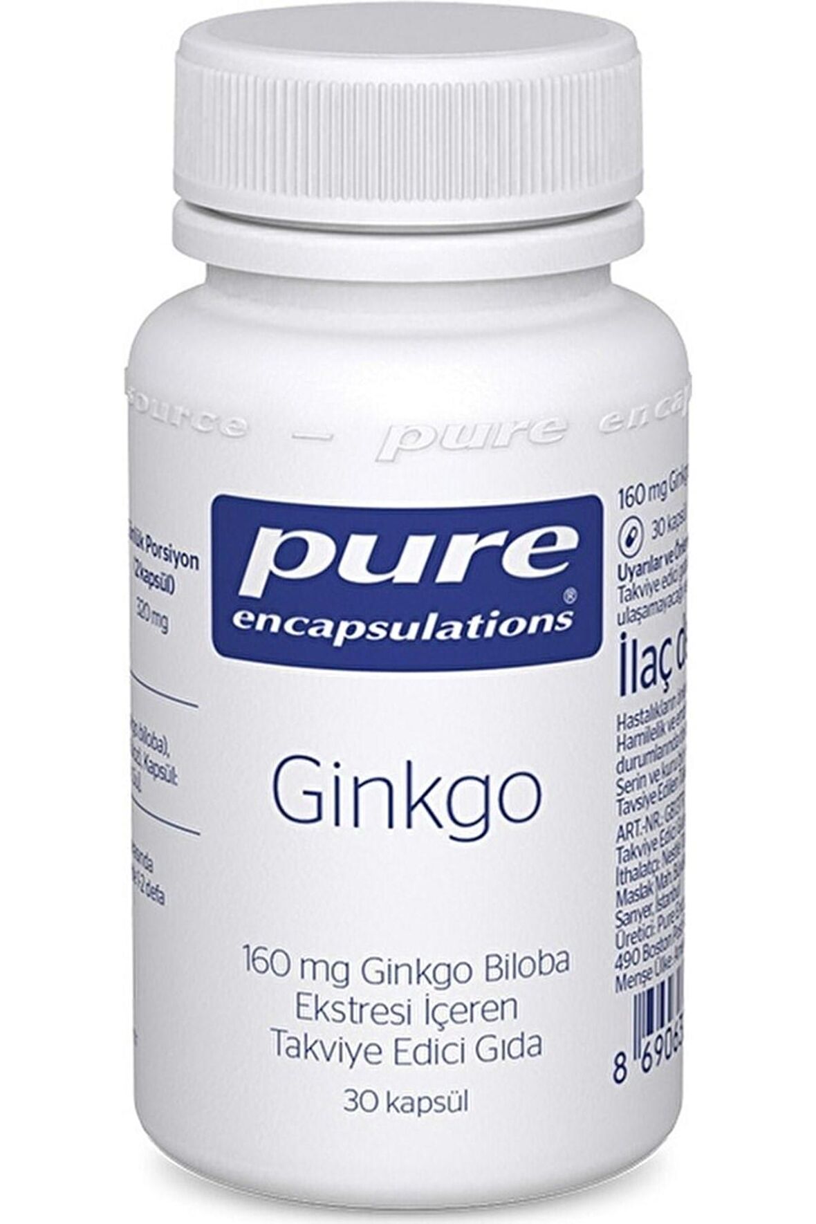 Ginkgo 50 160 Mg 30 Kapsül