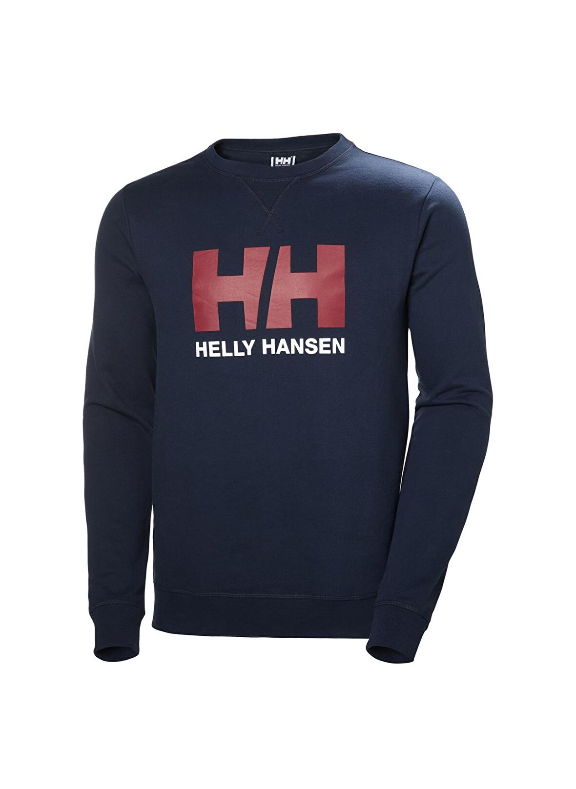 Helly Hansen Hh Hh Logo Crew Sweat Bisiklet Yaka Normal Kalıp Lacivert Erkek Sweatshirt