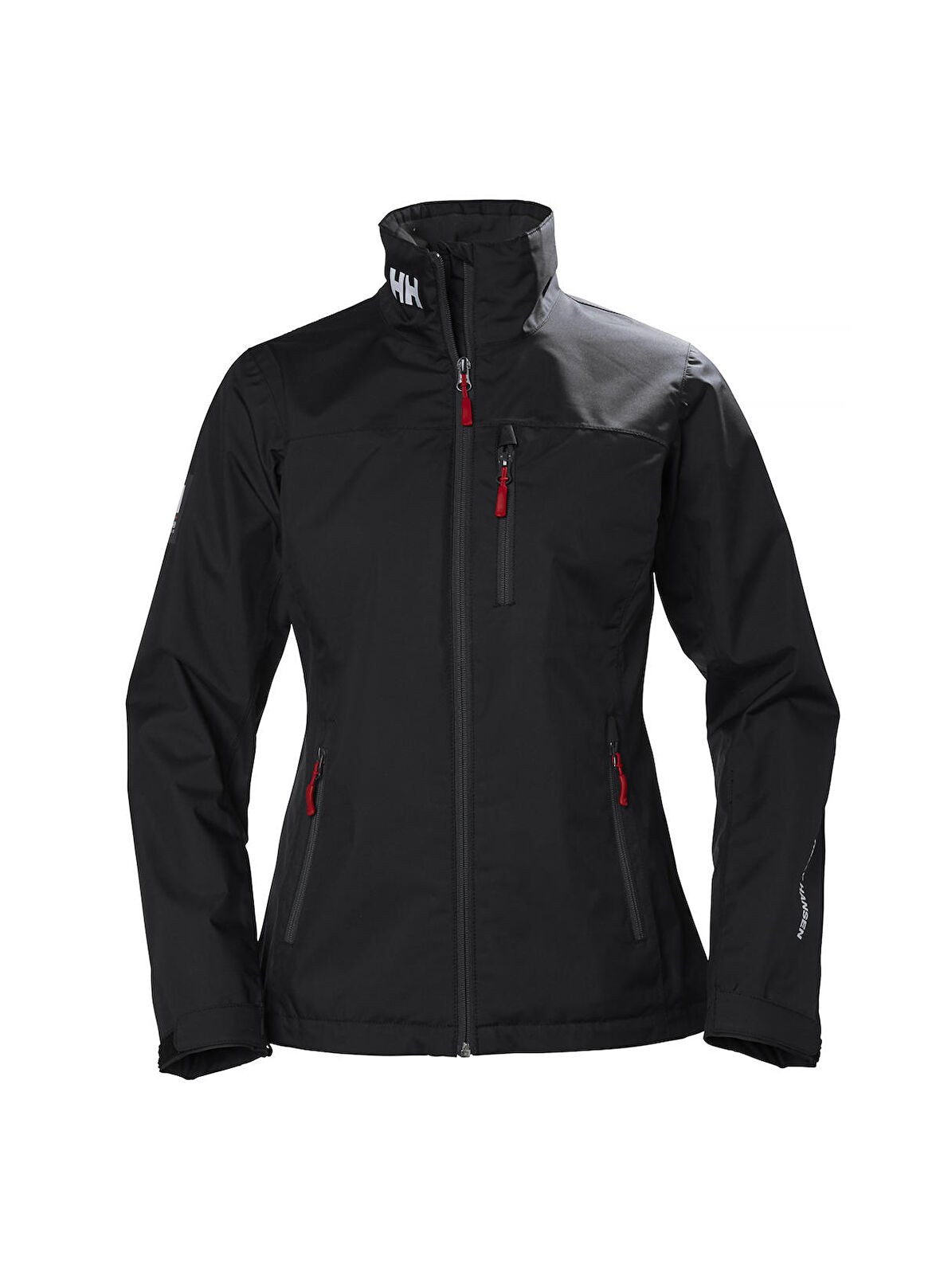 Helly Hansen Siyah Kadın Düz Yaka Mont HHA.30317_W CREW MIDLAYER JACKET