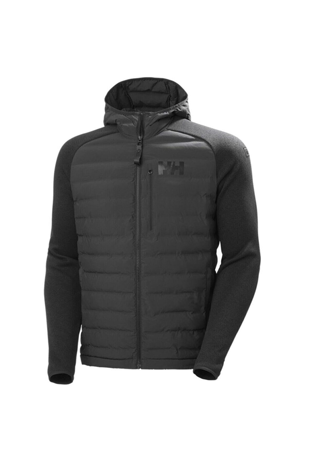 Helly Hansen HH ARCTIC OCEAN HYBRID INSULATOR Fermuarlı Normal Kalıp  Füme Erkek Mont