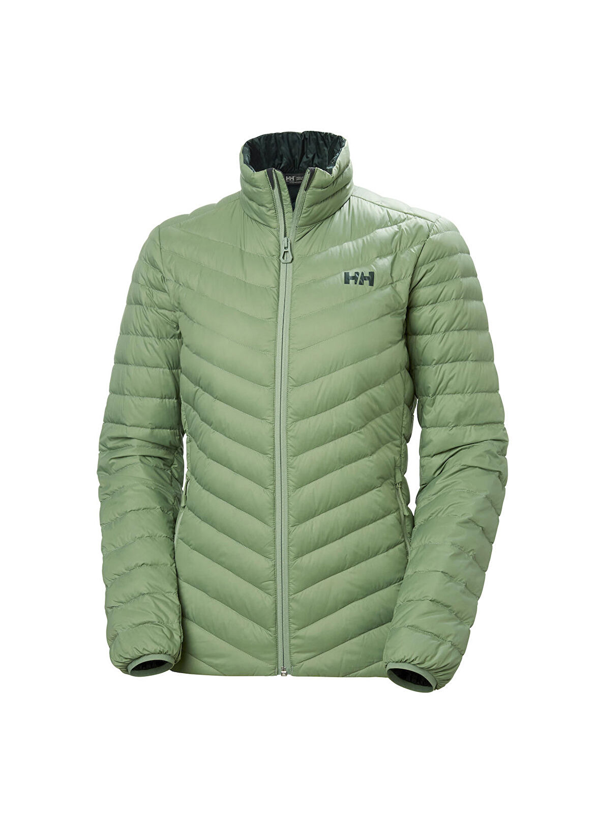 Helly Hansen Yeşil Kadın Düz Yaka Mont HHA.63028_W VERGLAS DOWN INSULATOR
