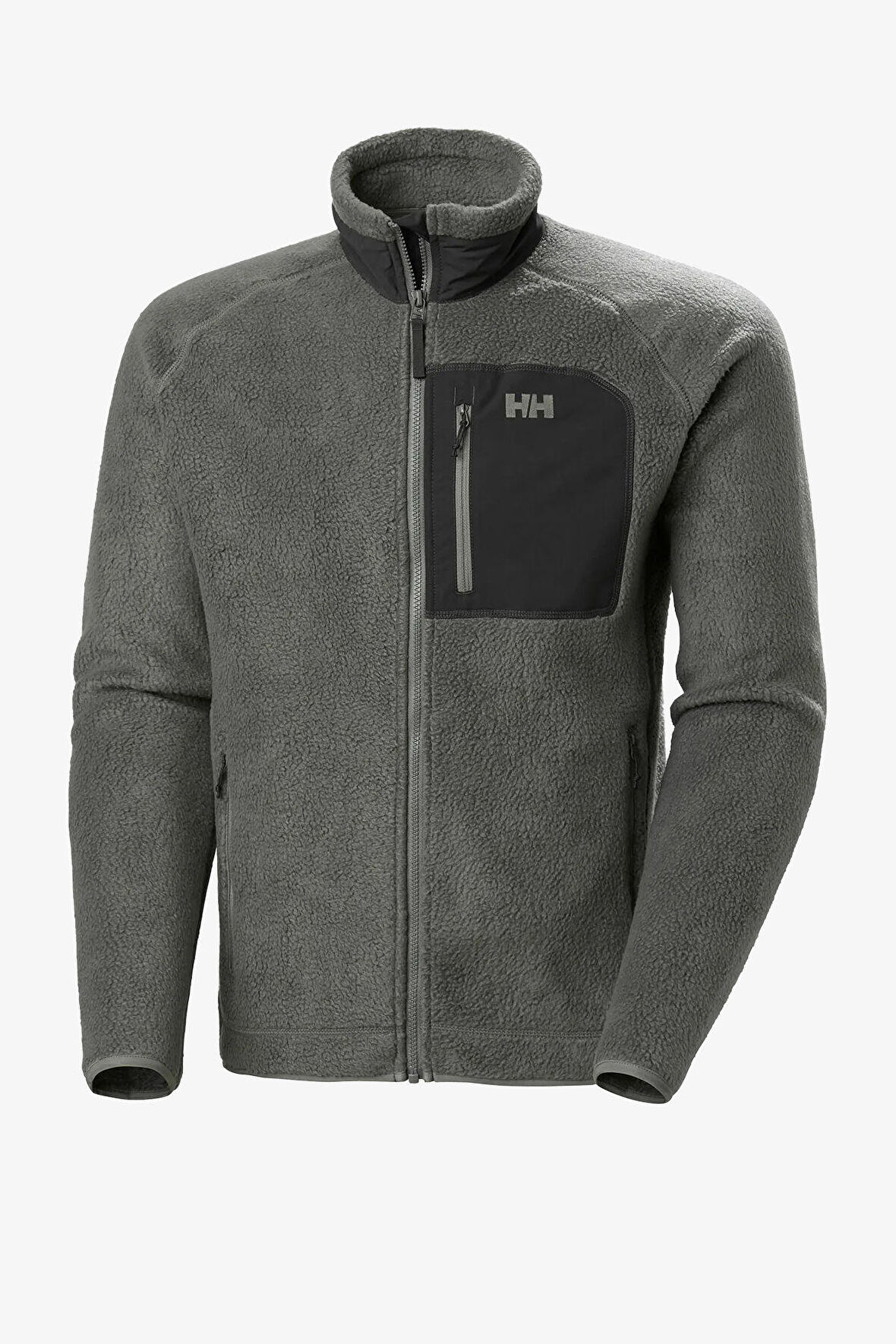Helly Hansen Panorama Pile Block Erkek Gri Polar 49460-876