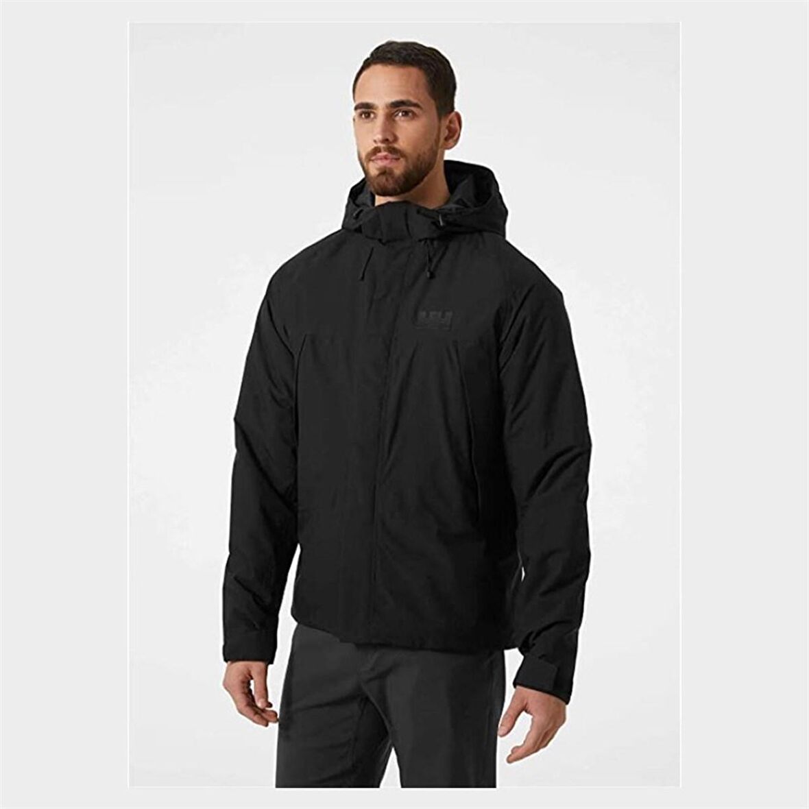 Helly Hansen HELLY HANSEN EVOLVED AIR KAPŞONLU ARA KATMAN SİYAH Erkek Mont