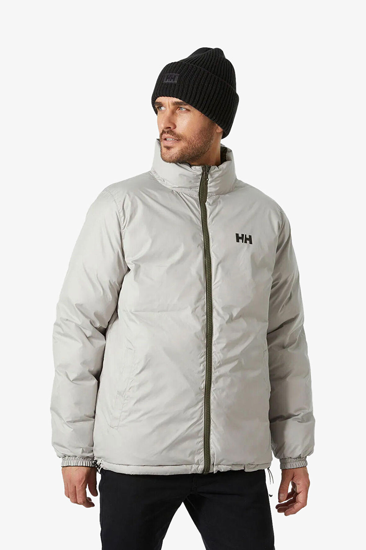 Helly Hansen Yu 23 Reversible Puffer Erkek Yeşil Mont 54060-431