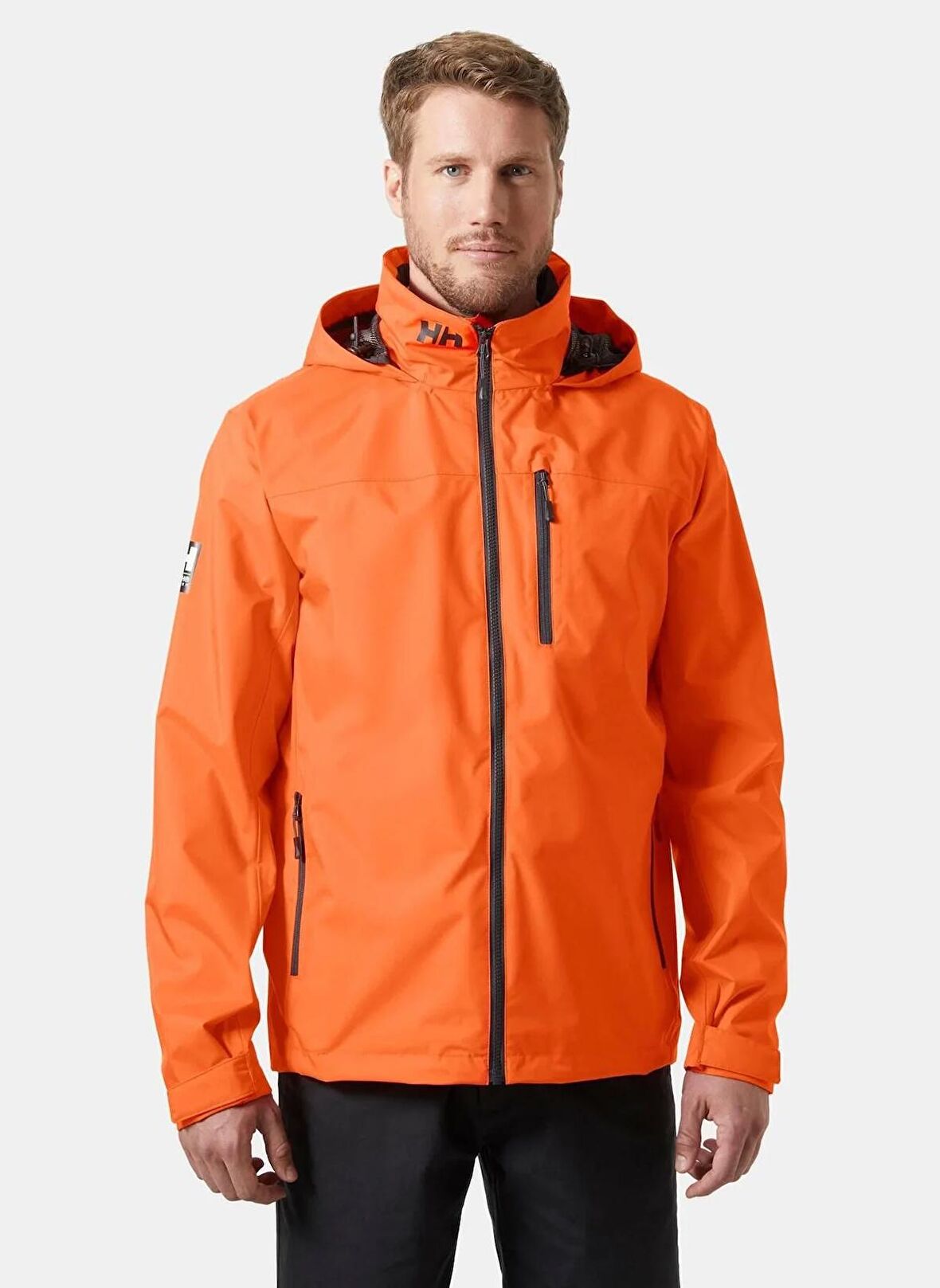 Helly Hansen Turuncu Erkek Dik Yaka Mont HHA.34443_CREW HOODED   2.0