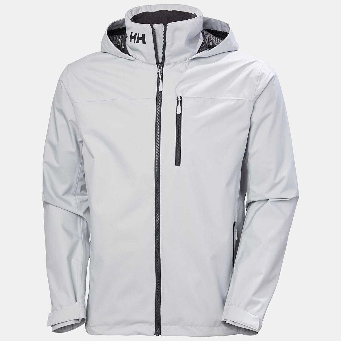 HELLY HANSEN CREW HOODED JACKET 2.0 ERKEK KAPÜŞONLU GRİ