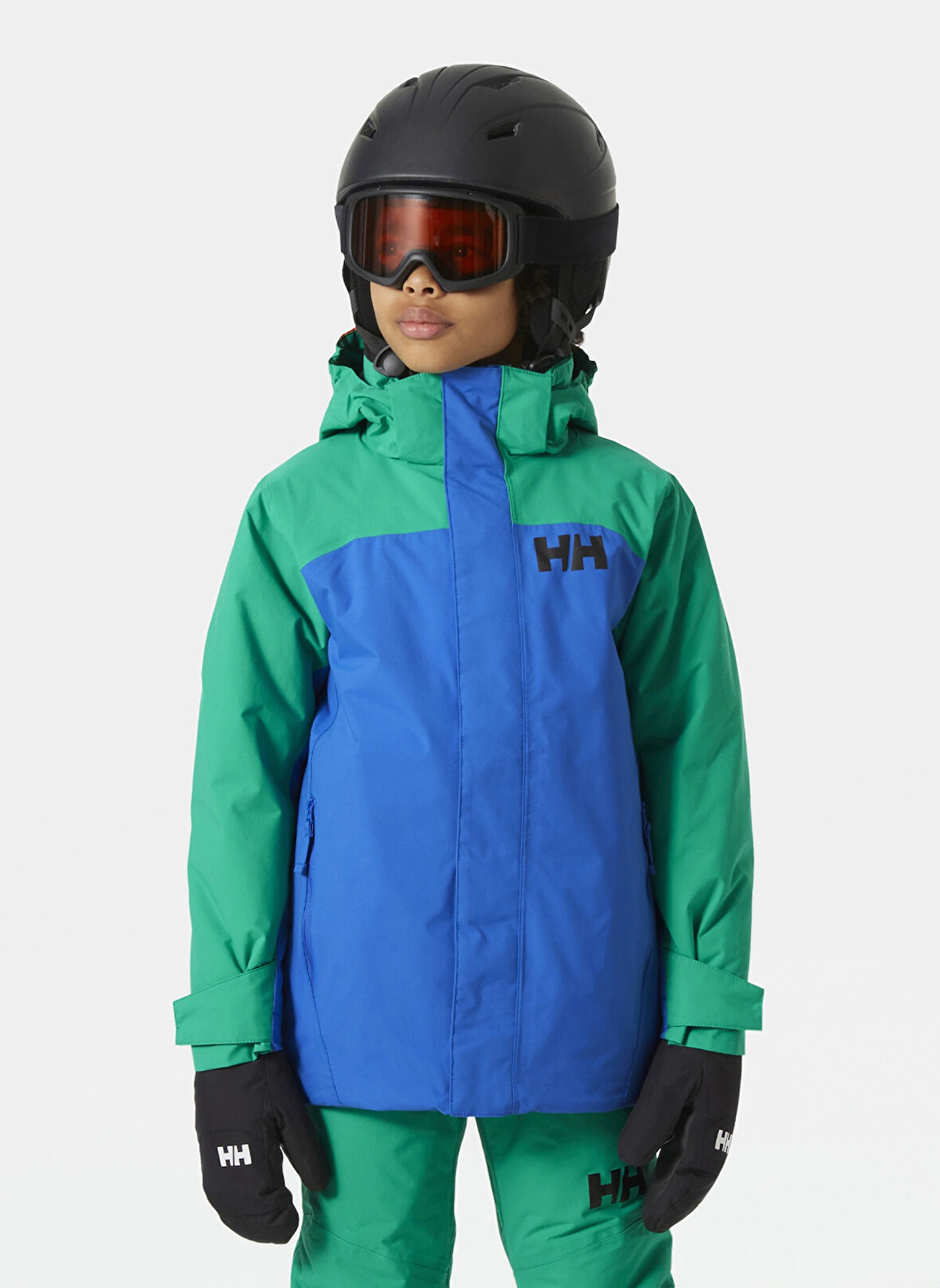 Helly Hansen Mavi - Yeşil Erkek Çocuk Mont HHA.41728-HHA.543HELLY HANSEN JR LE