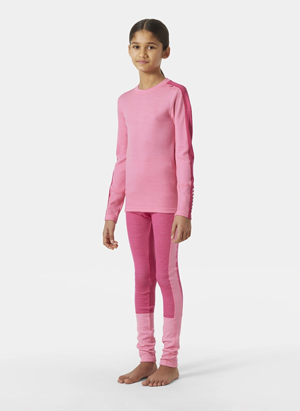 Helly Hansen Pembe Kız Çocuk İçlik Takım HHA.49403-HHA.068- JR LIFA MERINO