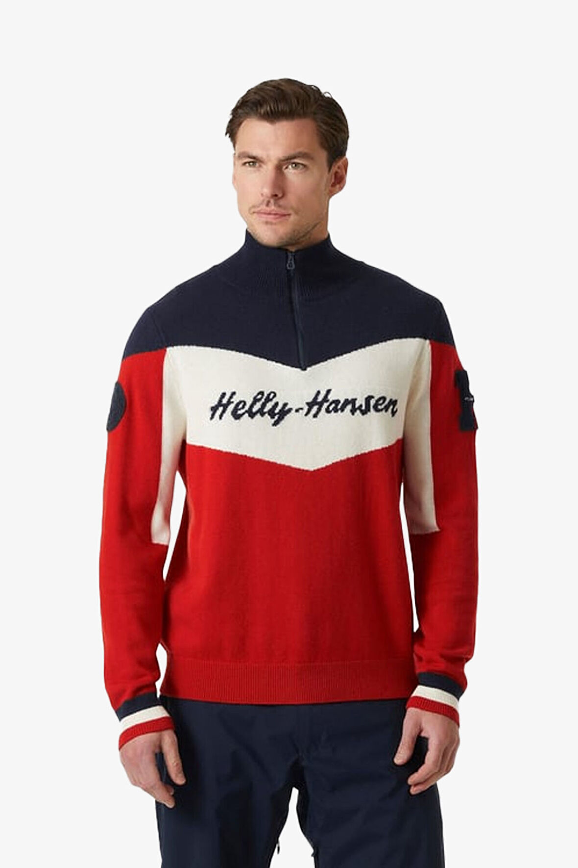 Helly Hansen Helly Hansen Apres Knitted Kazak Erkek Çok Renkli Polar 66025-439