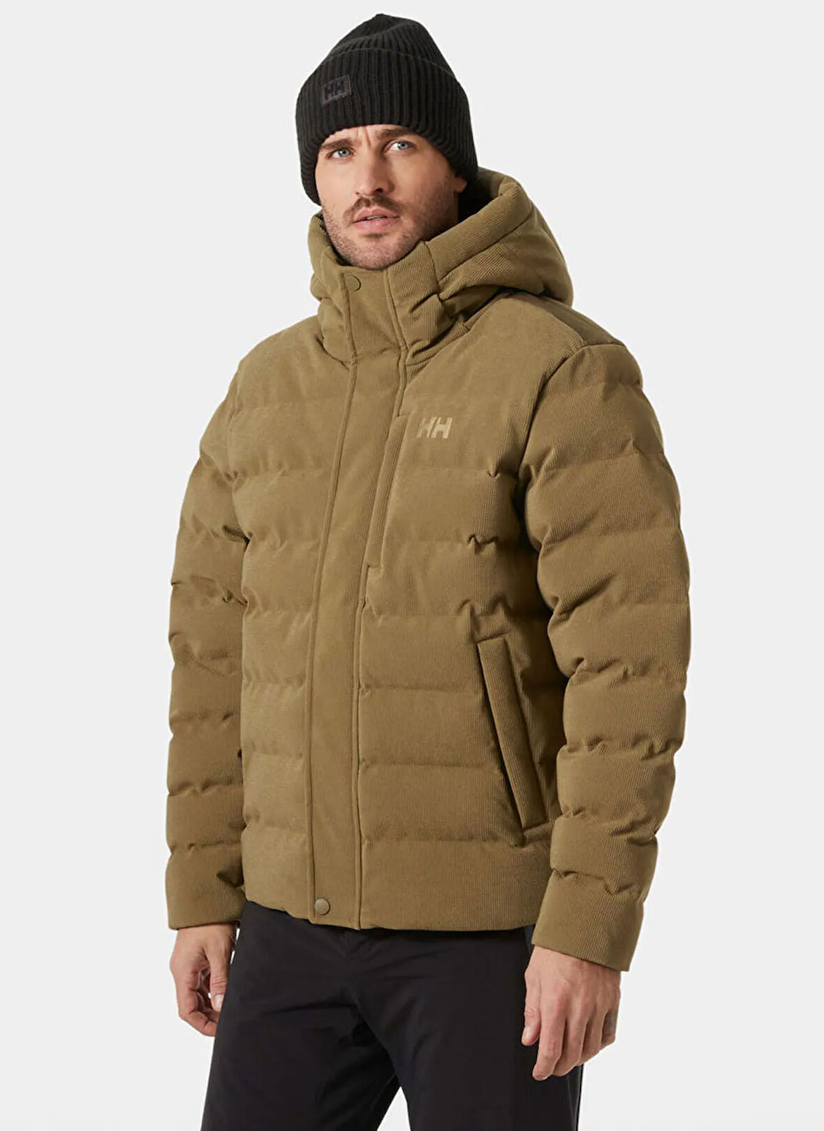 Helly Hansen HHA.53526_HHA.718_ALBY PUFFY MONT Kahve Düz Erkek Mont