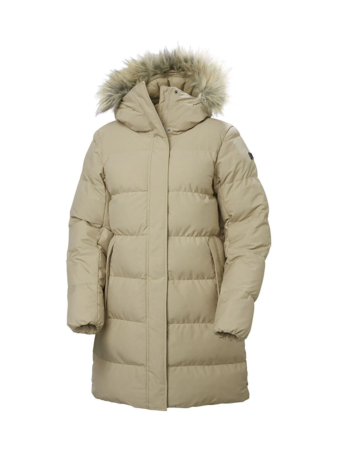 Helly Hansen HHA.53624_HHA.757_W BLOSSOM PUFFY Bej Normal Düz Kadın Kaban